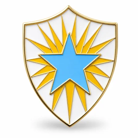 Trading pin indoors before UV exposure